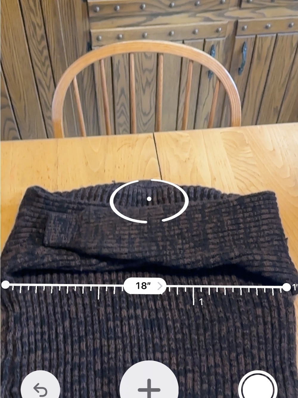 Men's Brown Ribbed Button Cardigan - Picture 7 of 7